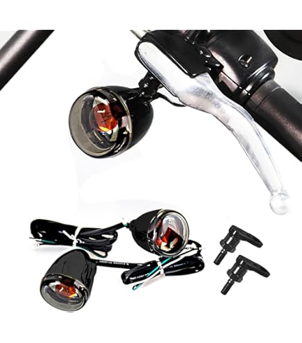 ••• Street Legal Chris Products Harley Turn Signal Swivel Kit - Chrome
